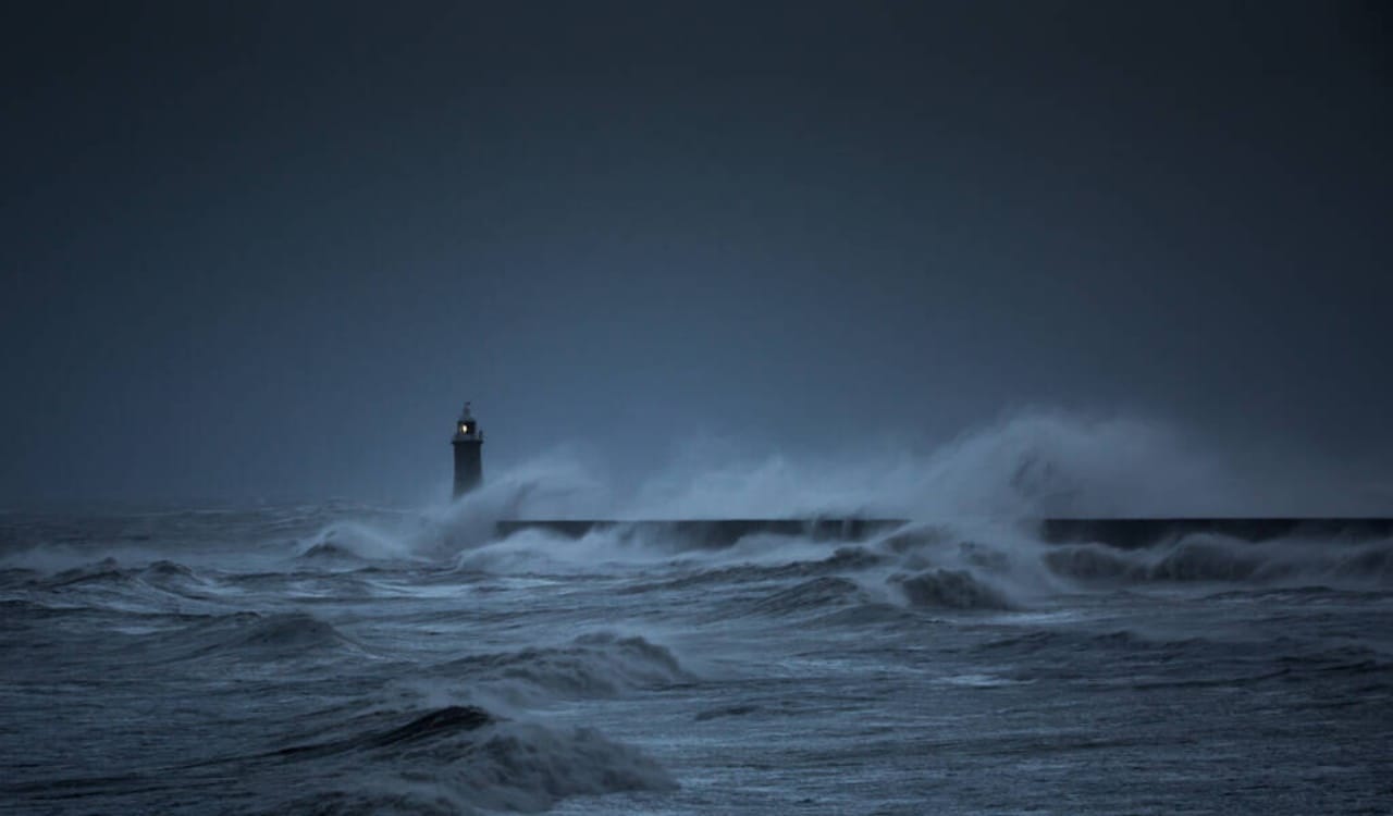 robots in waves